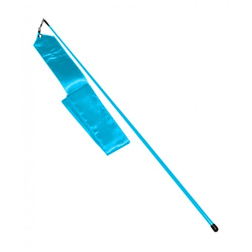 Лента гимнастическая  6 м. с палочкой 8220 бирюзовая